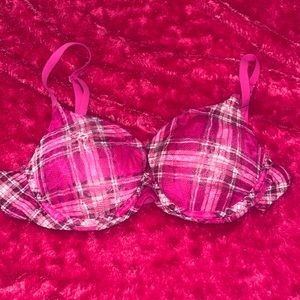 Pink bra